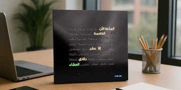 Xronos تكشف عن العرض العالمي الأول لساعة الأذان بالكلمات خلال معرض INDEX دبي 2025