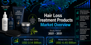 Hair Loss Treatment Products Market Size to Reach USD 4.45 Billion by 2031, Driven by Rising Demand for Personalized Care – Mordor Intelligence